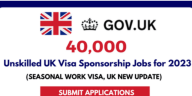 Visa Sponsored Government Jobs Available For Foreign Workers